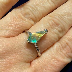 Fragrant Jewels Unicorn Tears Ring 9 NWOT